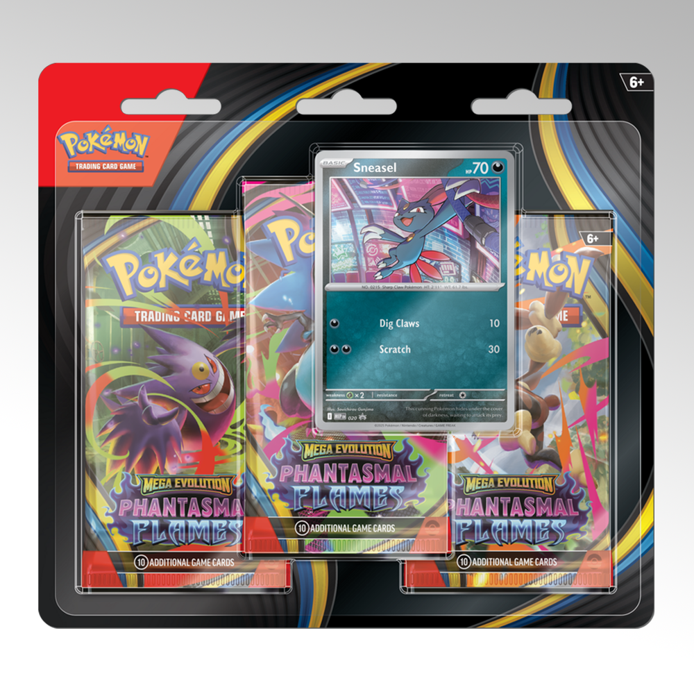 Blister 3 sobres Phanstasmal Flames - ENG 🇬🇧