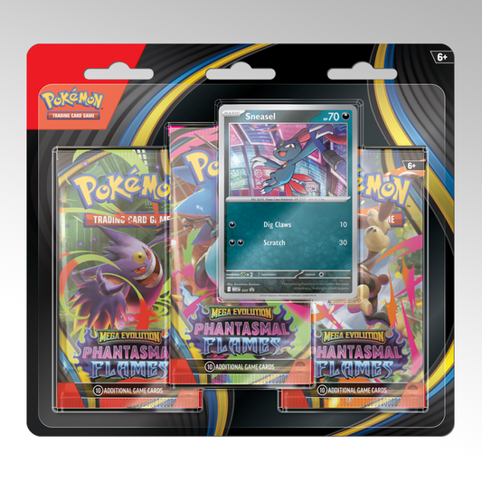 Blister 3 sobres Phanstasmal Flames - ENG 🇬🇧