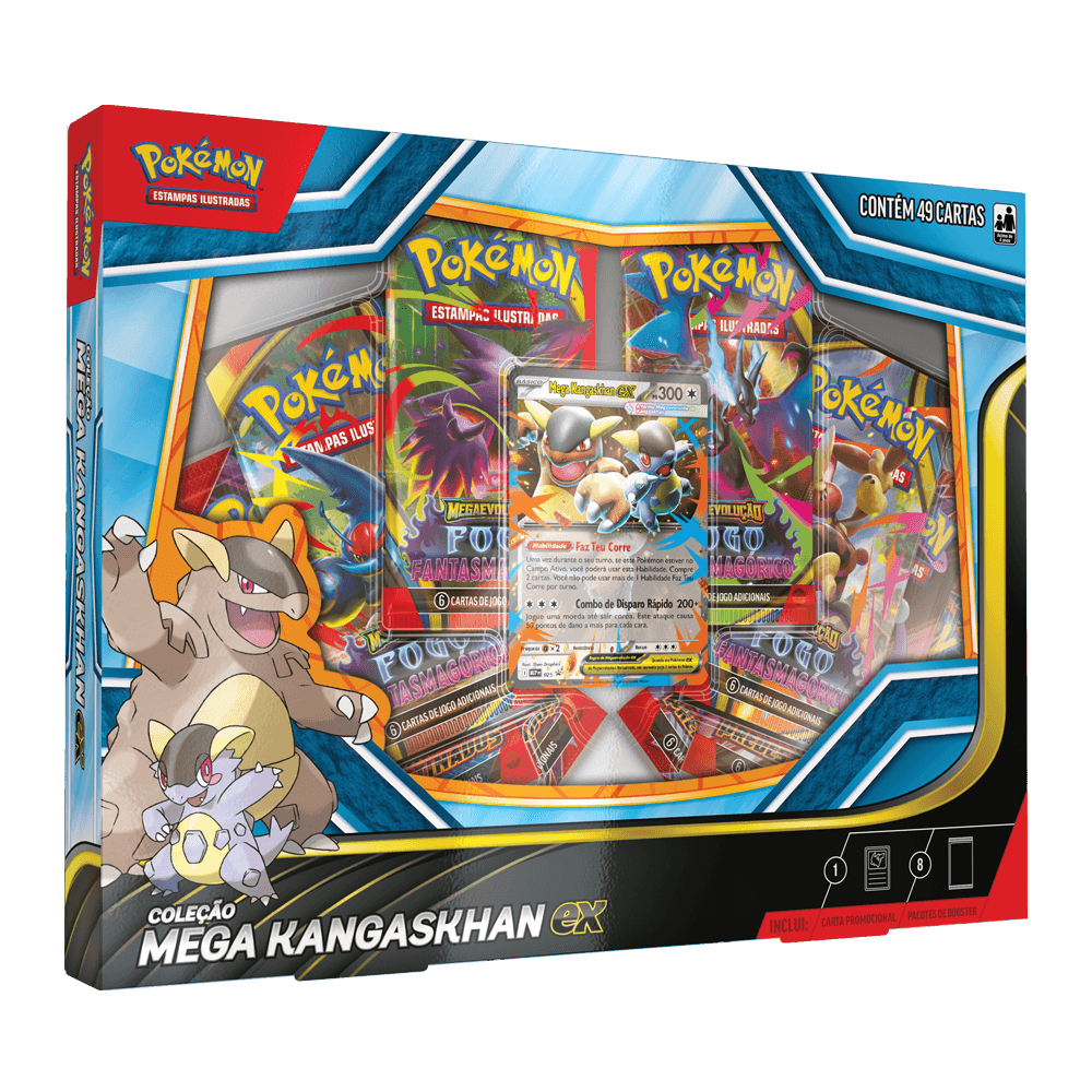 Caja Pokemon de Mega Kangaskhan ex Box - ESP 🇪🇸